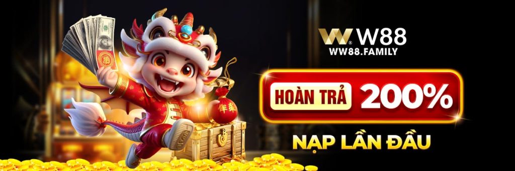 WW88 hoàn trả 200% nạp đầu